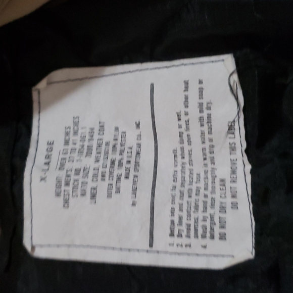 Vintage XL Cold Weather Lined Man's Field Jacket - Picture 9 of 11